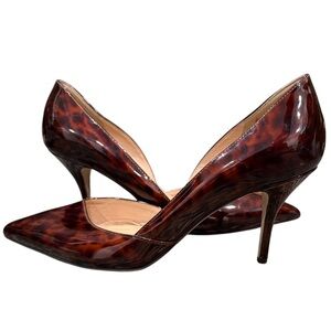 J Crew Made-in-Italy Pumps in tortoise/leopard print